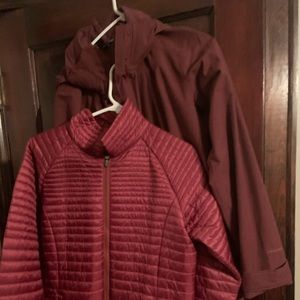 Patagonia tres 3-in-1 parka red